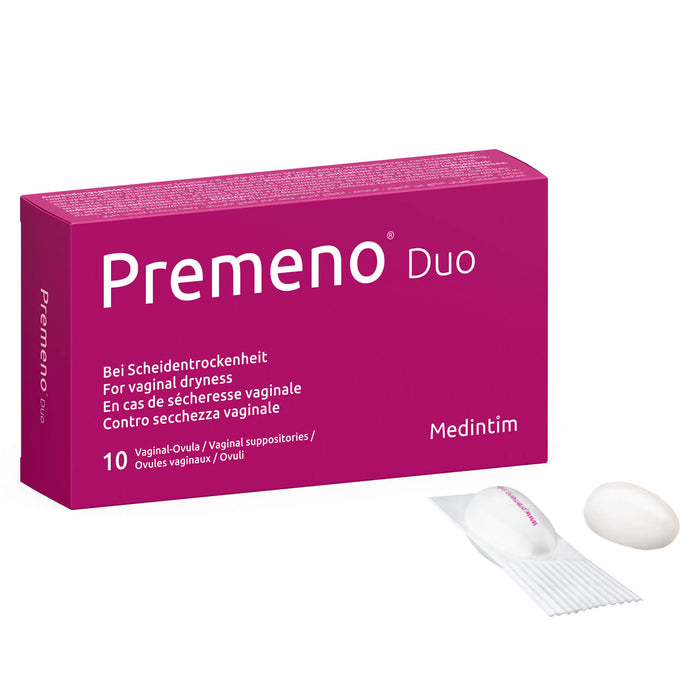 Premeno Duo Vaginalovula, 10 St. Zäpfchen