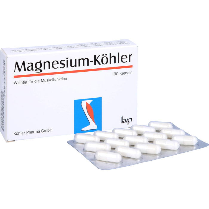 Magnesium-Köhler Kapseln, 30 pcs. Capsules