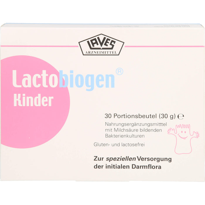 Lactobiogen Kinder Portionsbeutel, 30 pcs. Sachets