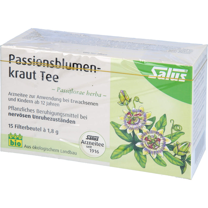 Salus Passionsblumenkraut Tee, 15 St. Filterbeutel