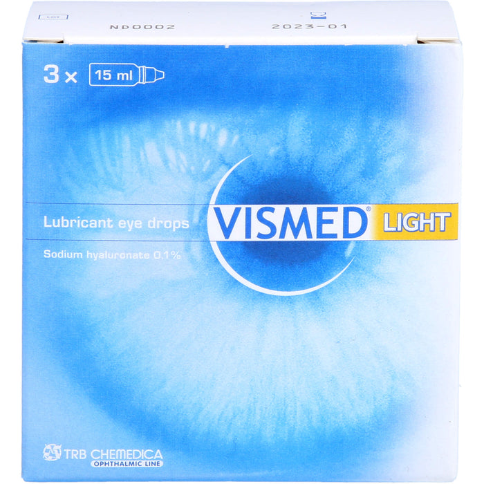 VISMED light benetzende Augentropfen, 45 ml Solution