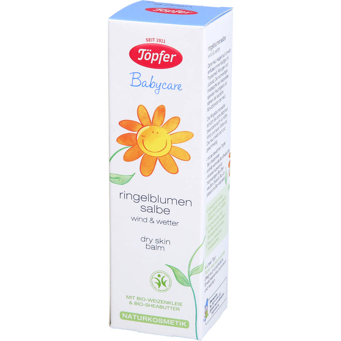 Töpfer Babycare Ringelblumensalbe Wind & Wetter, 75 ml Onguent