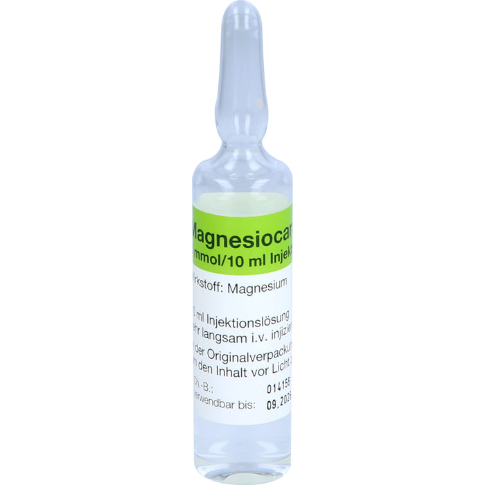 VERLA Magnesiocard i.v. Injektionslösung zur Magnesiumtherapie, 5 St. Ampullen