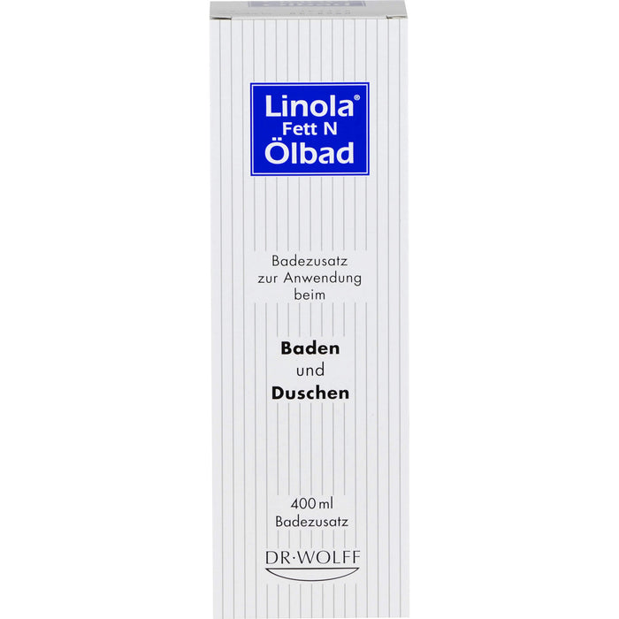 Linola Fett N Ölbad flüssiger Badezusatz, 400 ml Additif pour le bain