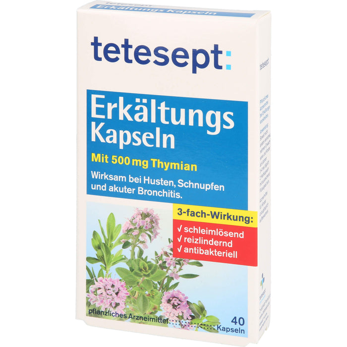 TETESEPT ERKAELTUNGS KAPSELN, 40 St. Kapseln