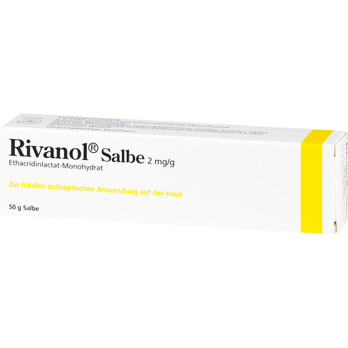 Rivanol Salbe Antiseptikum, 50 g Salbe