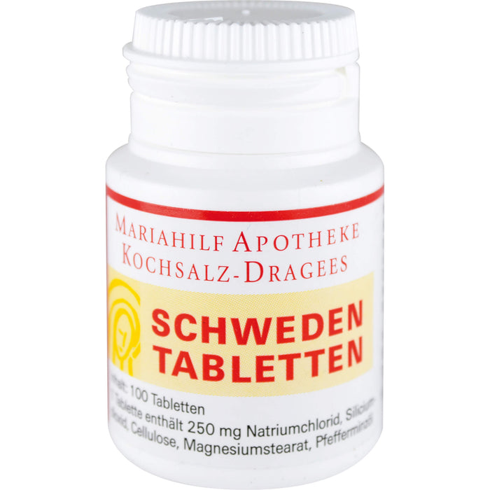 Mariahilf-Apotheke Kochsalz-Tabletten Schwedentabletten, 100 pc Tablettes