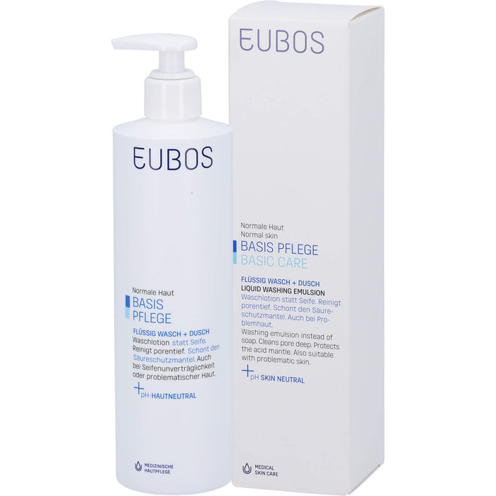 EUBOS FLUESS BLAU MIT DOSIERSPENDER, 400 ml FLU