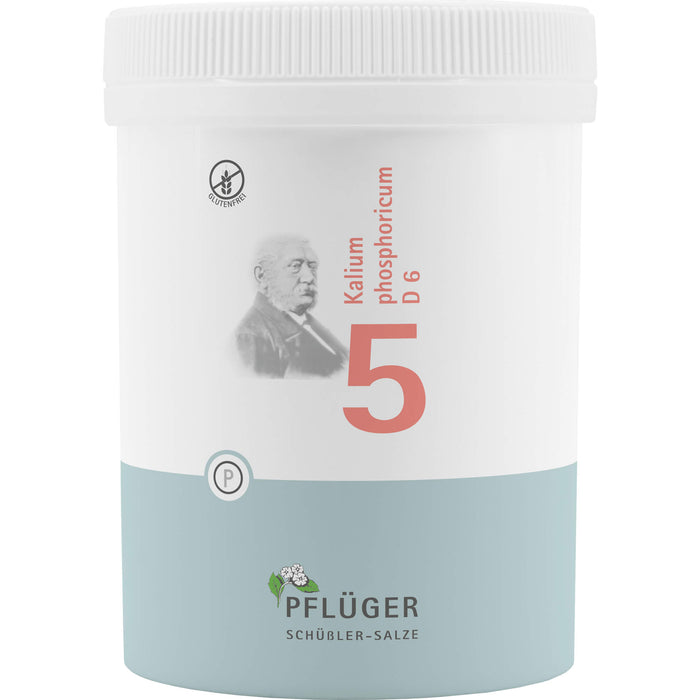 PFLÜGER Biochemie 5 Kalium phosphoricum D 6 Tabletten, 1000 St. Tabletten