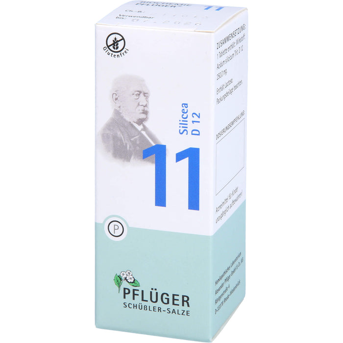 PFLÜGER Biochemie 11 Silicea D 12 Tabletten, 100 St. Tabletten