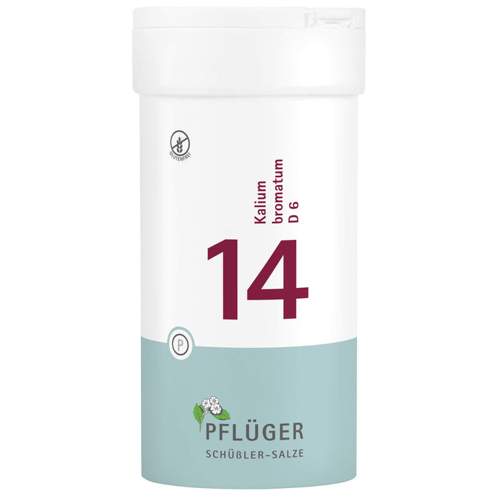 Pflüger Biochemie Nr.14 Kalium bromatum D6 Tabletten, 400 St. Tabletten