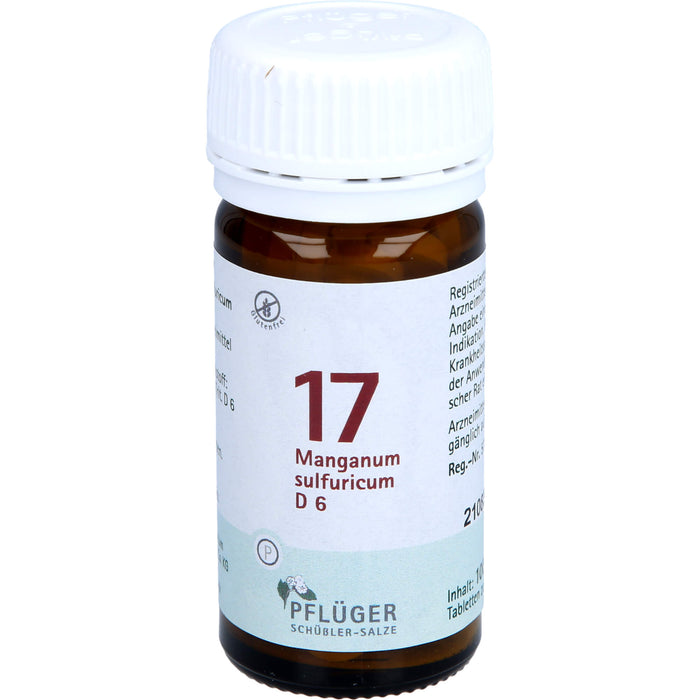 PFLÜGER Biochemie 17 Manganum sulfuricum D 6 Tabletten, 100 pcs. Tablets