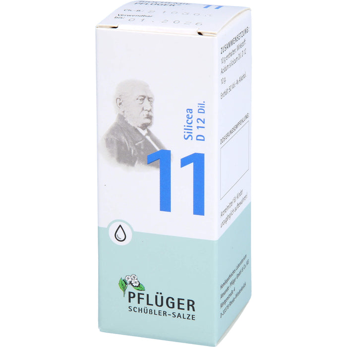 Biochemie Nr.11 Silicea D12 Pflüger Dil., 30 ml TRO