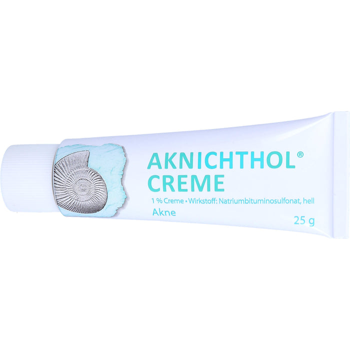 Aknichthol Creme 1% bei Akne, hautgetönt, 25 g Crème