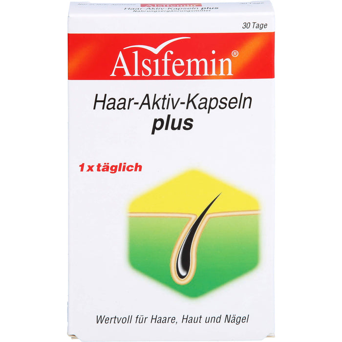 Alsifemin Haar-Aktiv-Kapseln plus, 30 pcs. Capsules