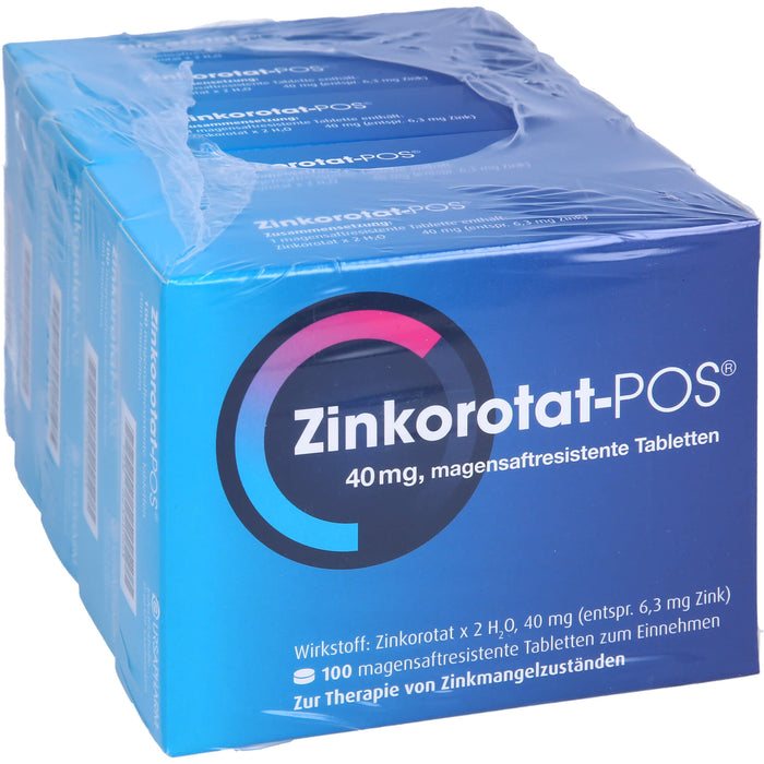 Zinkorotat - POS 40 mg Tabletten, 500 pcs. Tablets