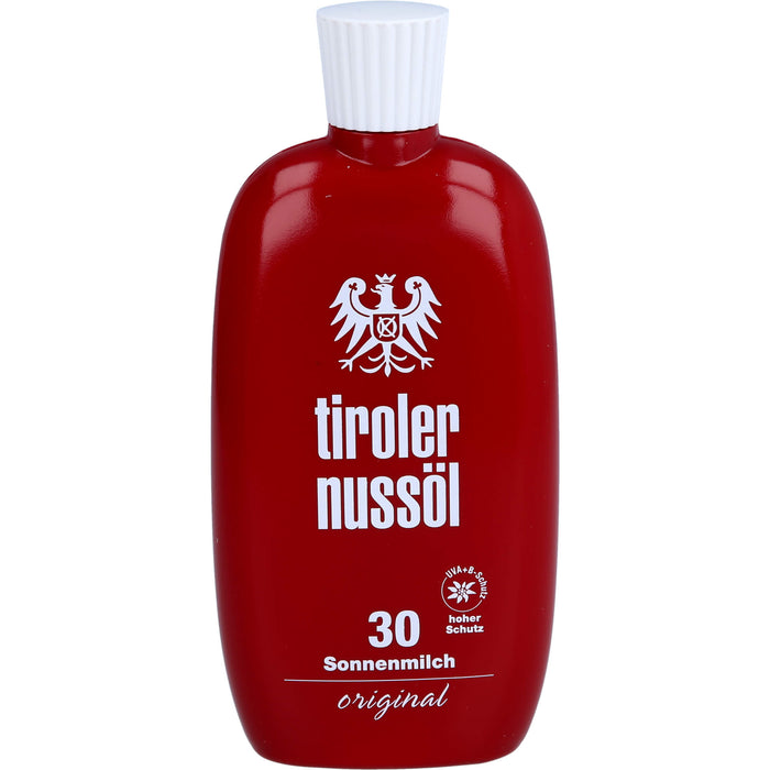 Tiroler Nussöl Original Sonnenmilch wasserfest LSF 30, 150 ml Creme