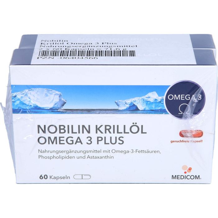 Nobilin Krillöl Omega 3 Plus Kapseln, 120 pcs. Capsules