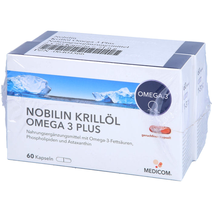 Nobilin Krillöl Omega 3 Plus Kapseln, 120 pcs. Capsules