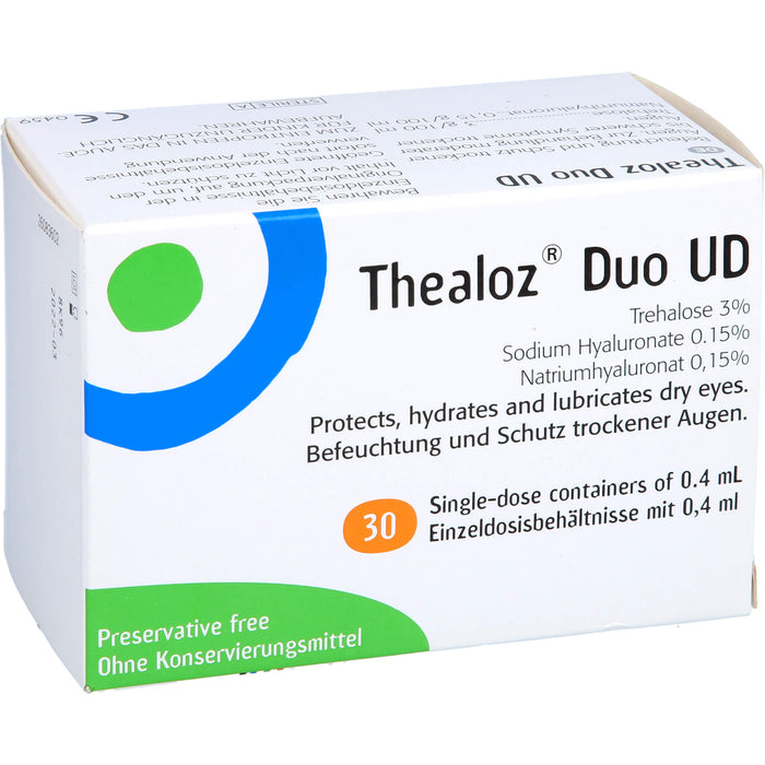 Thealoz Duo UD Augentropfen, 30 St. Einzeldosispipetten