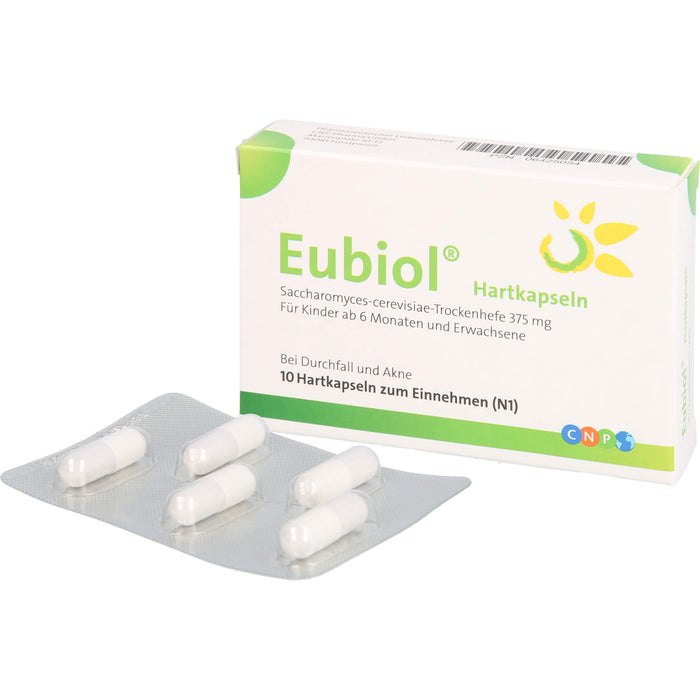 Eubiol Hartkapseln bei Durchfall und Akne, 10 pcs. Capsules