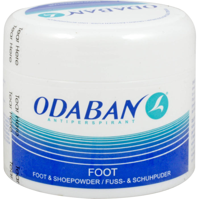 ODABAN Fuß- und Schuhpuder, 50 g Poudre