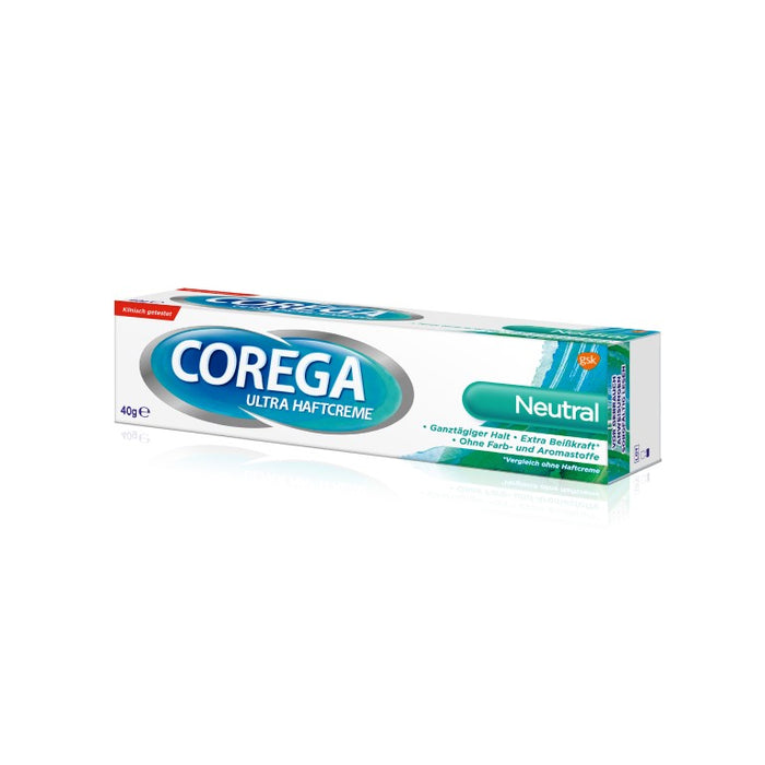 COREGA Ultra Haftcreme geschmacksfrei neutral, 40 g Creme