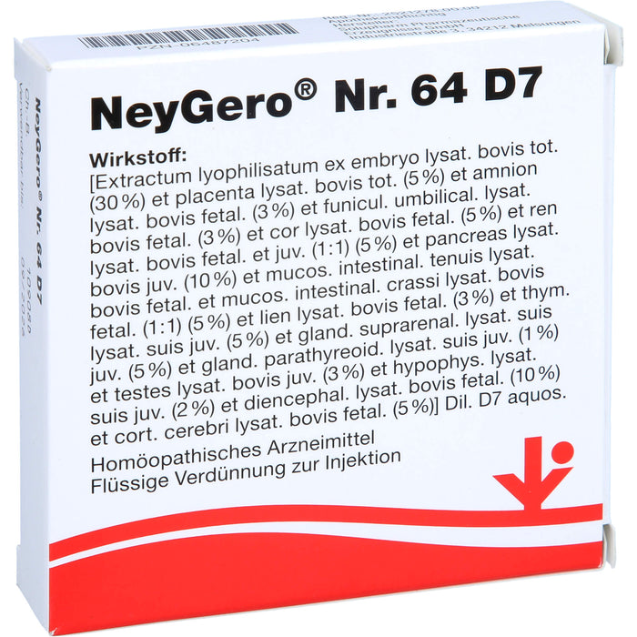 NeyGero Nr. 64 D7 Amp., 5X2 ml AMP