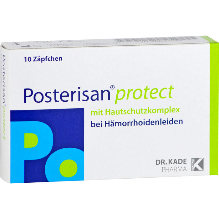 Posterisan protect bei Hämorrhoidenleiden Zäpfchen, 10 St. Zäpfchen