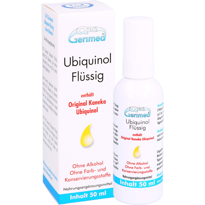 Q10 Gerimed Ubiquinol flüssig Spray, 50 ml Solution