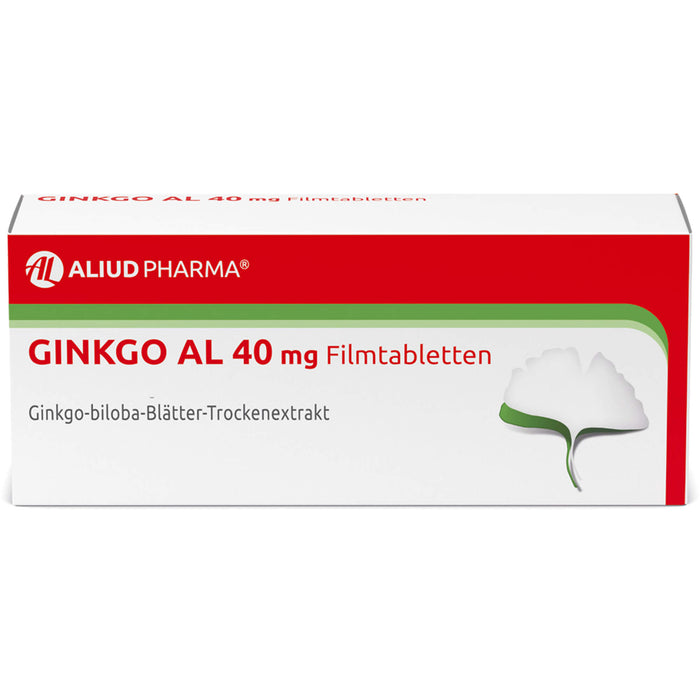 Ginkgo AL 40 mg Filmtabletten, 60 St FTA