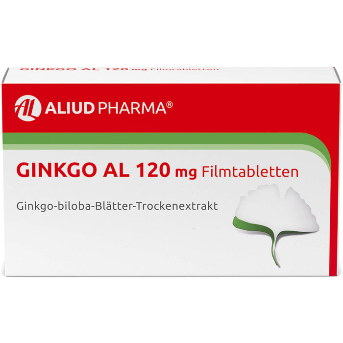 Ginkgo AL 120 mg Filmtabletten bei leichter Demenz, 30 pc Tablettes