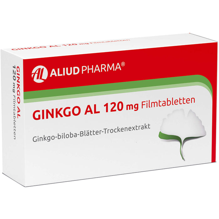 Ginkgo AL 120 mg Filmtabletten bei leichter Demenz, 30 pcs. Tablets