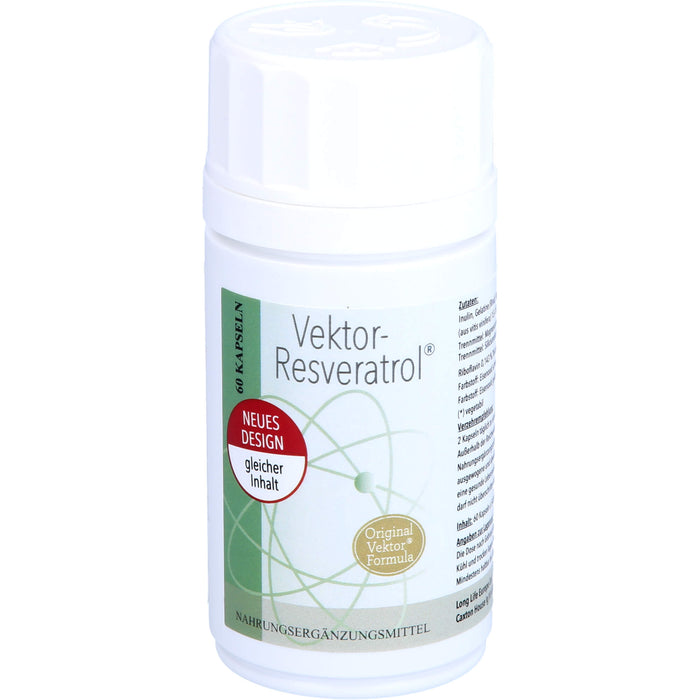 Vektor-Resveratrol Kapseln, 60 St. Kapseln