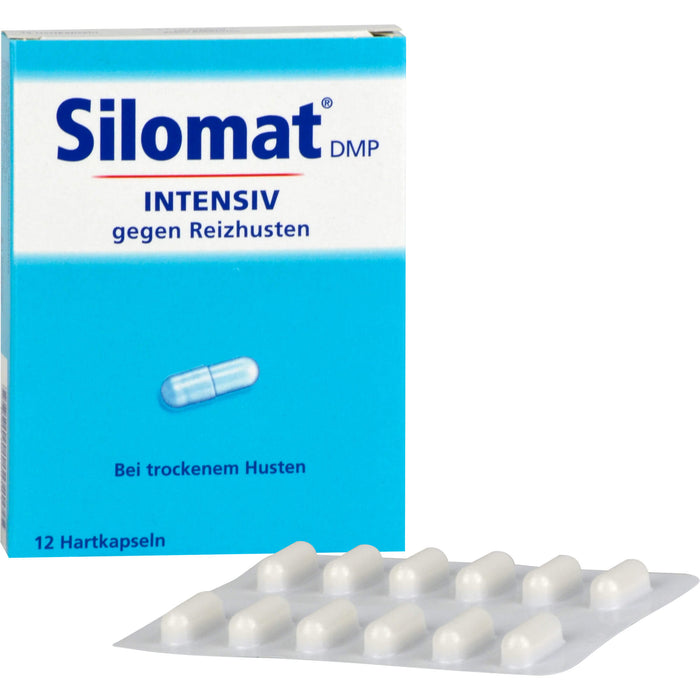 Silomat DMP Intensiv Hartkapseln gegen Reizhusten, 12 pcs. Capsules