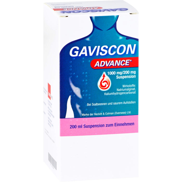 Gaviscon Advance Emra Suspension, 200 ml SUS