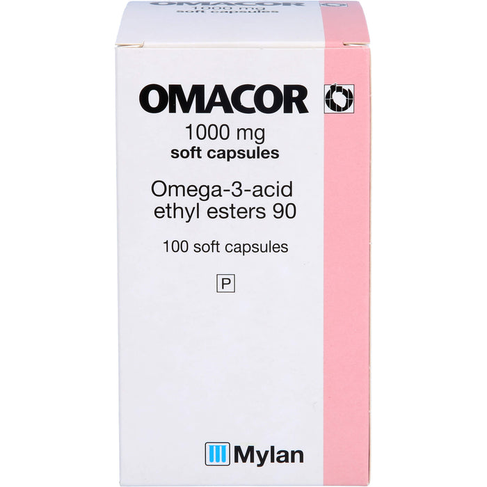 Omacor 1000 mg ACA Weichkapseln, 100 St WKA