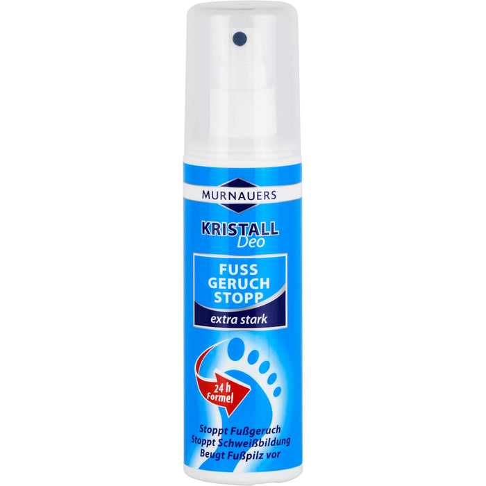 MURNAUERS Kristall Deo Fuss Geruch Stopp, 100 ml Solution