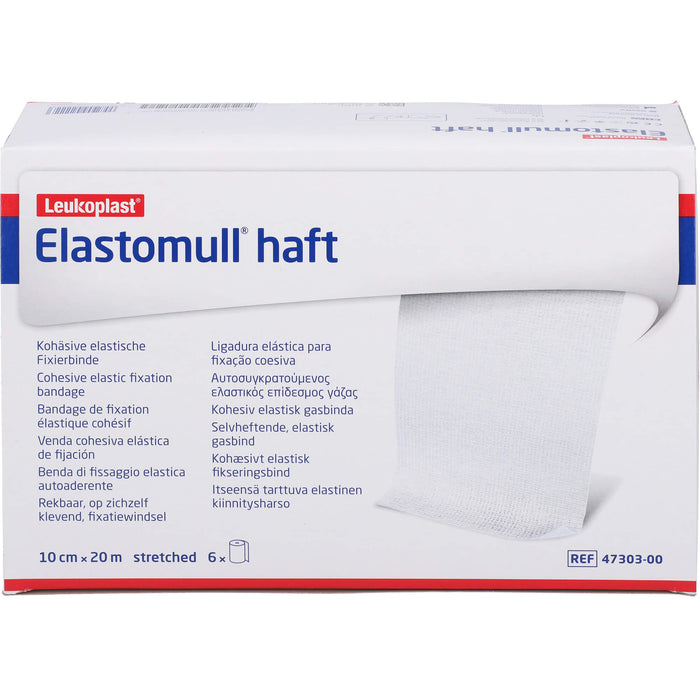 Elastomull haft 20mX10cm, 6 St BIN