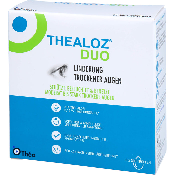 Thealoz Duo Augentropfen, 30 ml Solution