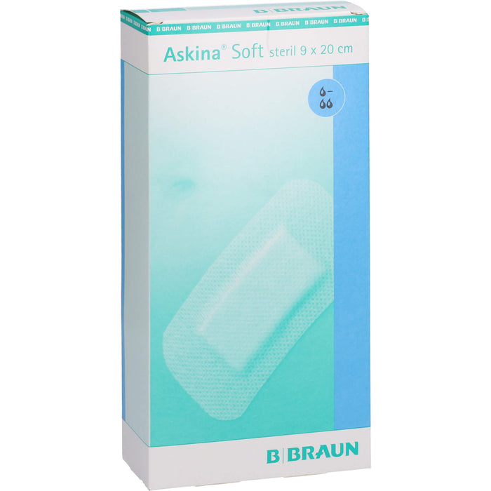 ASKINA SOFT STERIL 9X20CM HYPOALLERGENER WUNDVERBA, 30 St VER