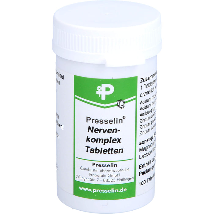 Presselin Nervenkomplex Tabletten, 100 pc Tablettes