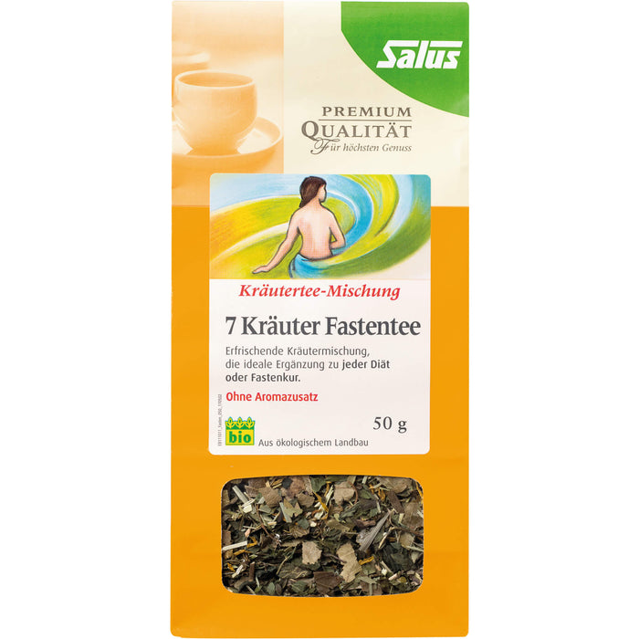 Salus 7 Kräuter Fastentee Kräutertee-Mischung, 50 g Tea