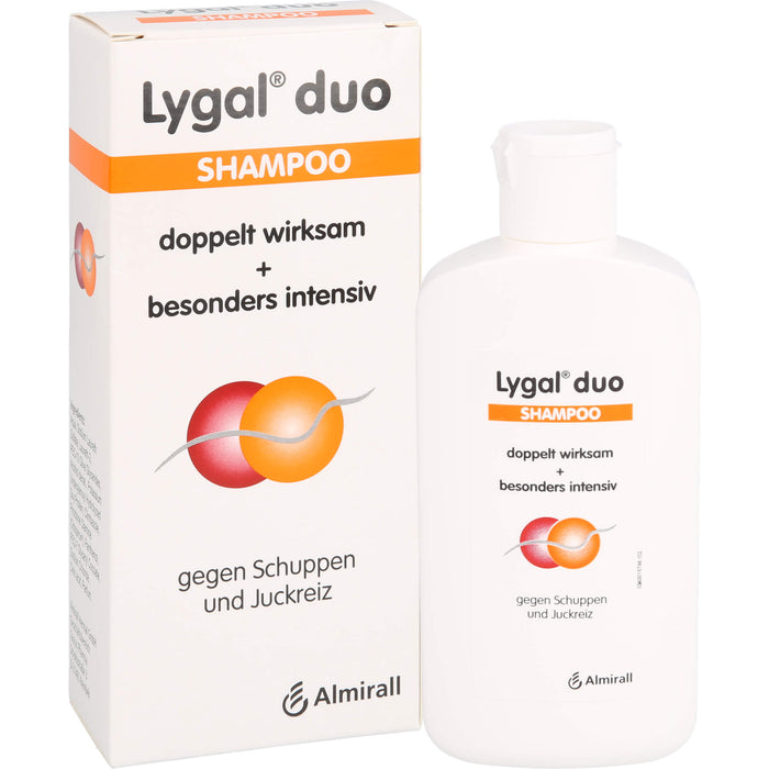 Lygal duo Shampoo gegen Schuppen und Juckreiz, 150 ml Shampoing