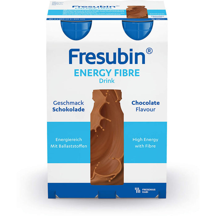 Fresubin Energy Fibre Drink Geschmack Schokolade, 800 ml Solution