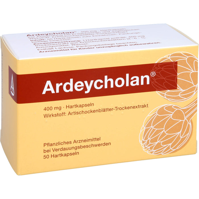 Ardeycholan Kapseln bei Verdauungsbeschwerden, 50 pcs. Capsules