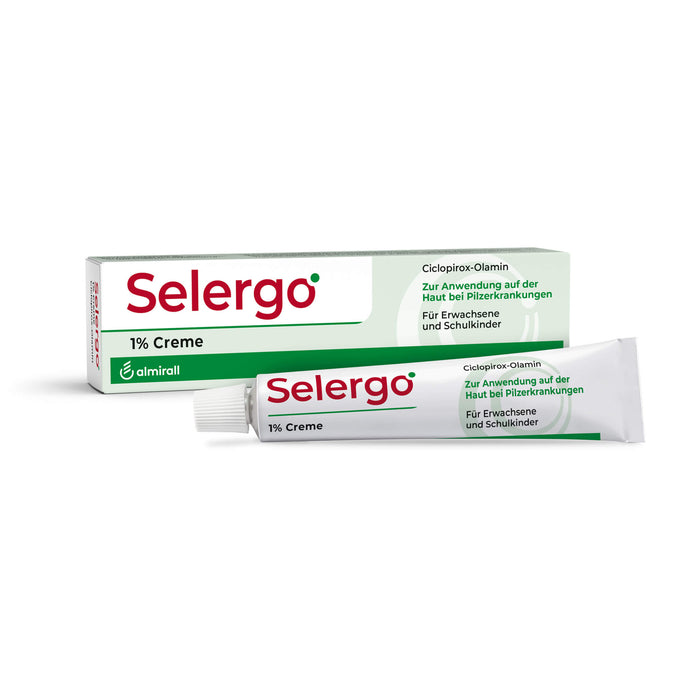 Selergo 1 % Creme bei Pilzerkrankungen der Haut, 20 g Crème