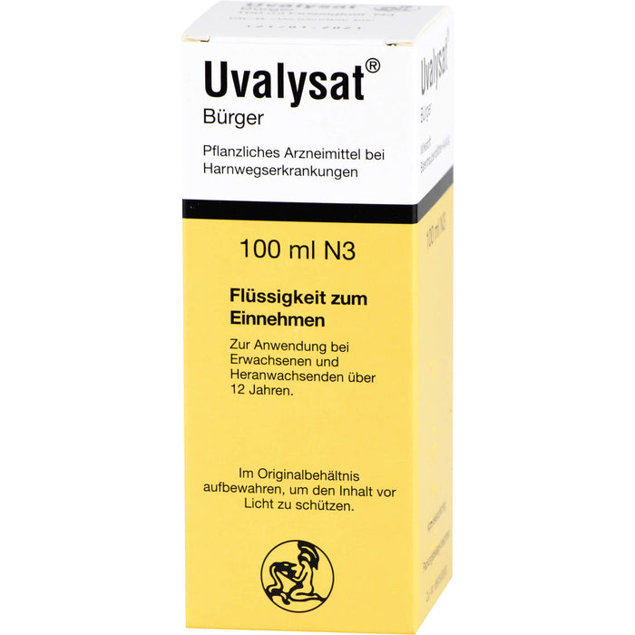 Uvalysat Bürger Flüssigkeit zum Einnehmen, 100 ml Solution