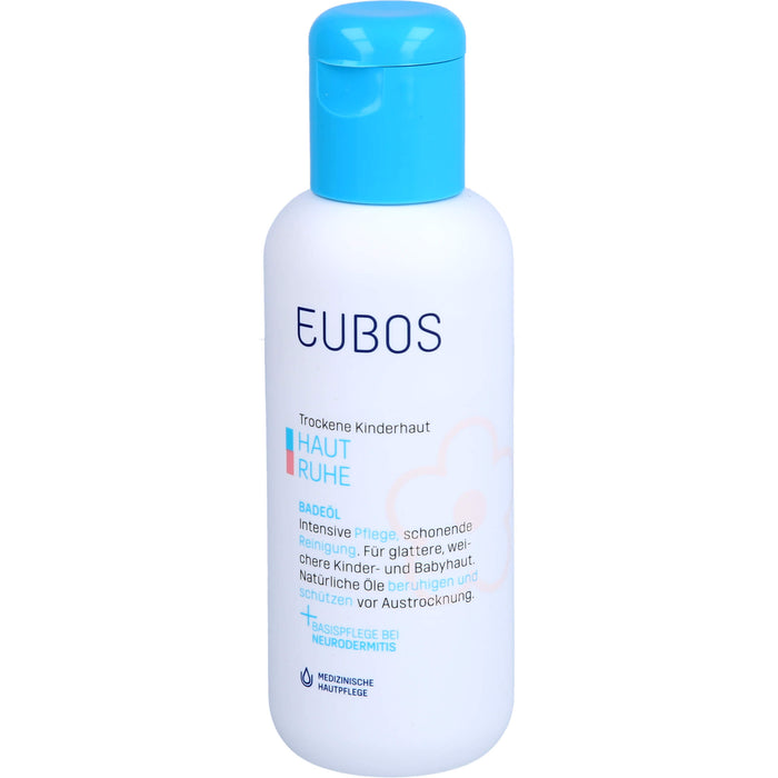 EUBOS Kinder Haut Ruhe Badeöl, 125 ml Oil