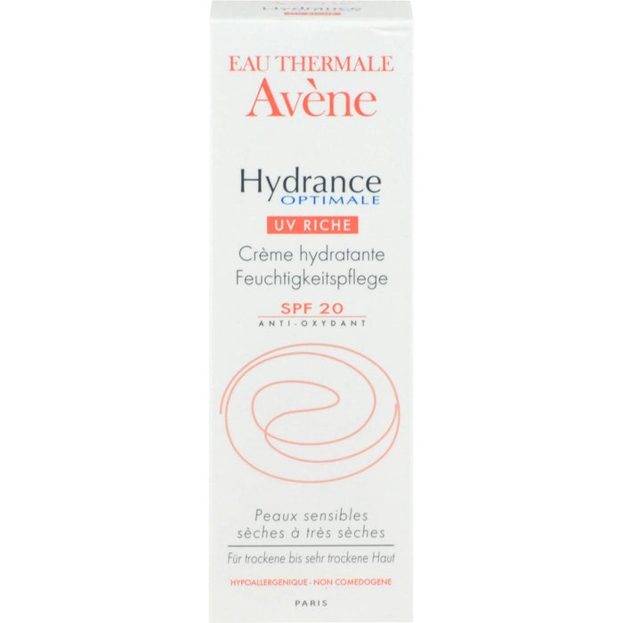 Avène Hydrance Optimale reichhaltig UV, 40 ml Creme